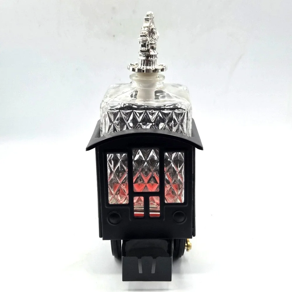 DC 328 TRAIN Locomotive Music Box Decanter  Bar Set  PLAYS 